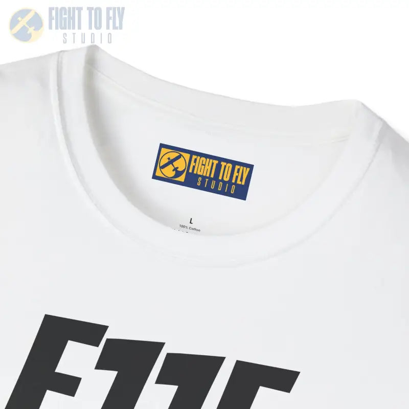 F-11F Unisex Softstyle T-Shirt | Cool Airplane Graphic Tee Gift for Aviation Fans Casual Wear Flight Enthusiast Shirt