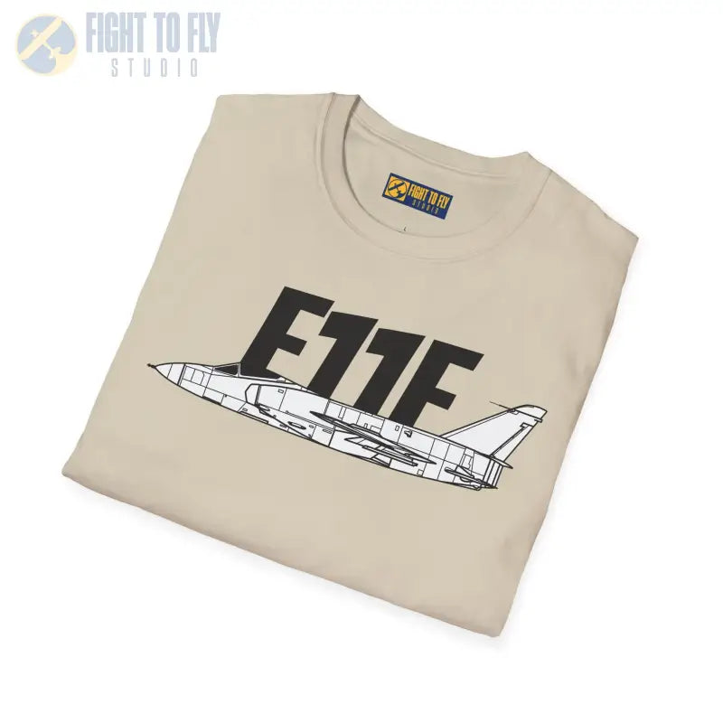 F-11F Unisex Softstyle T-Shirt | Cool Airplane Graphic Tee Gift for Aviation Fans Casual Wear Flight Enthusiast Shirt