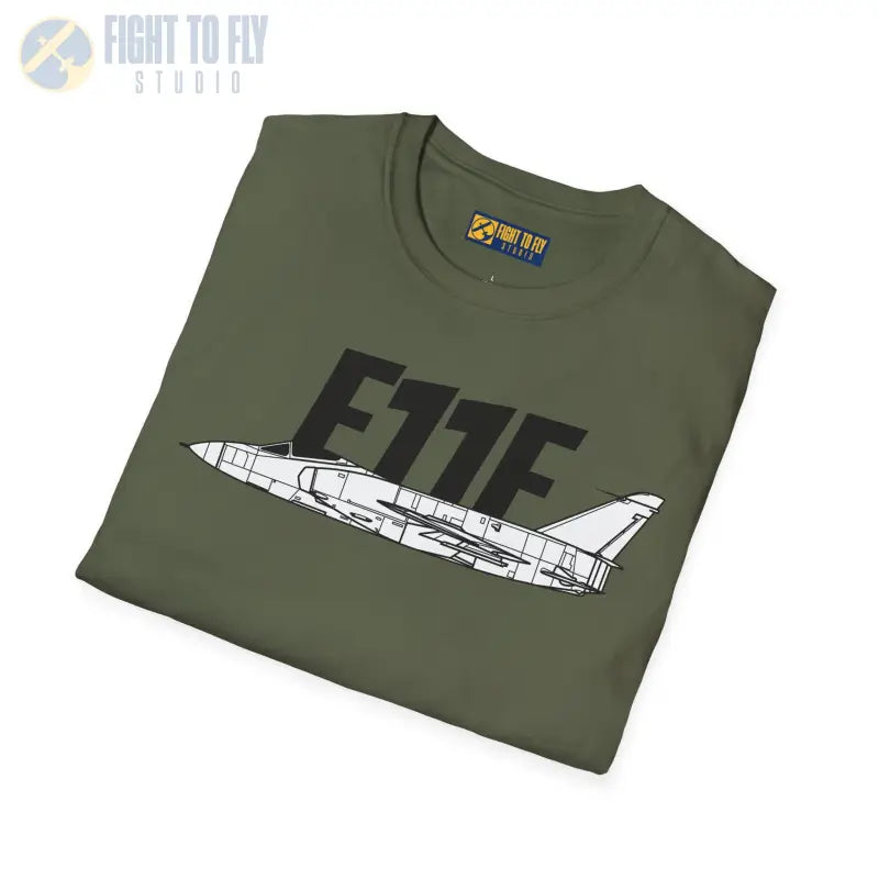 F-11F Unisex Softstyle T-Shirt | Cool Airplane Graphic Tee Gift for Aviation Fans Casual Wear Flight Enthusiast Shirt