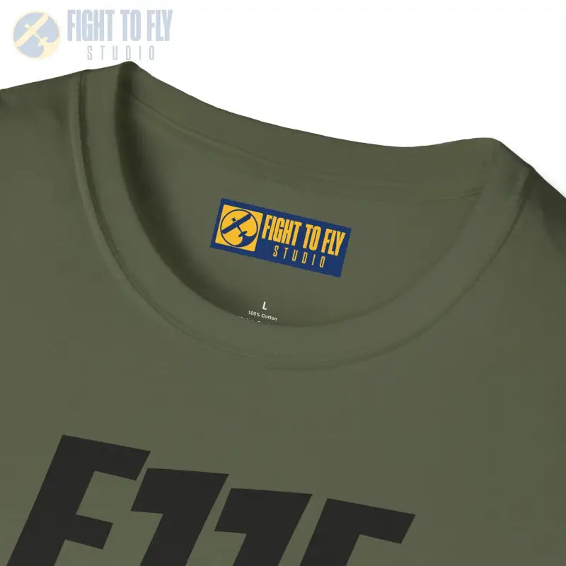 F-11F Unisex Softstyle T-Shirt | Cool Airplane Graphic Tee Gift for Aviation Fans Casual Wear Flight Enthusiast Shirt