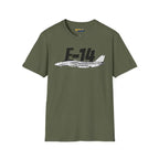F-14 Tomcat Side Profile T-Shirt - Pilot gifts - WWII warbird t-shirt