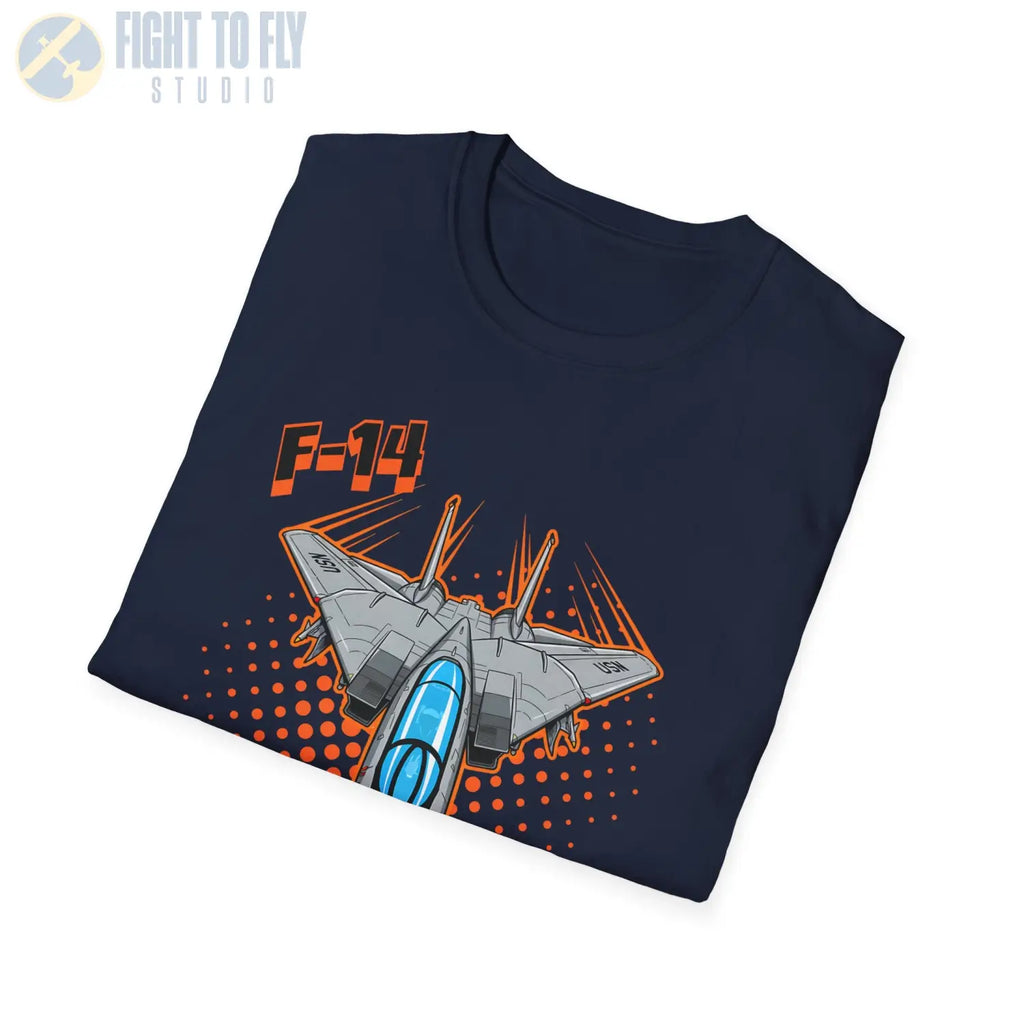 F-14 Tomcat Comic Style T-Shirt - Pilot gifts - WWII warbird t-shirt