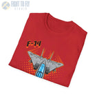 F-14 Tomcat Comic Style T-Shirt - Pilot gifts - WWII warbird t-shirt