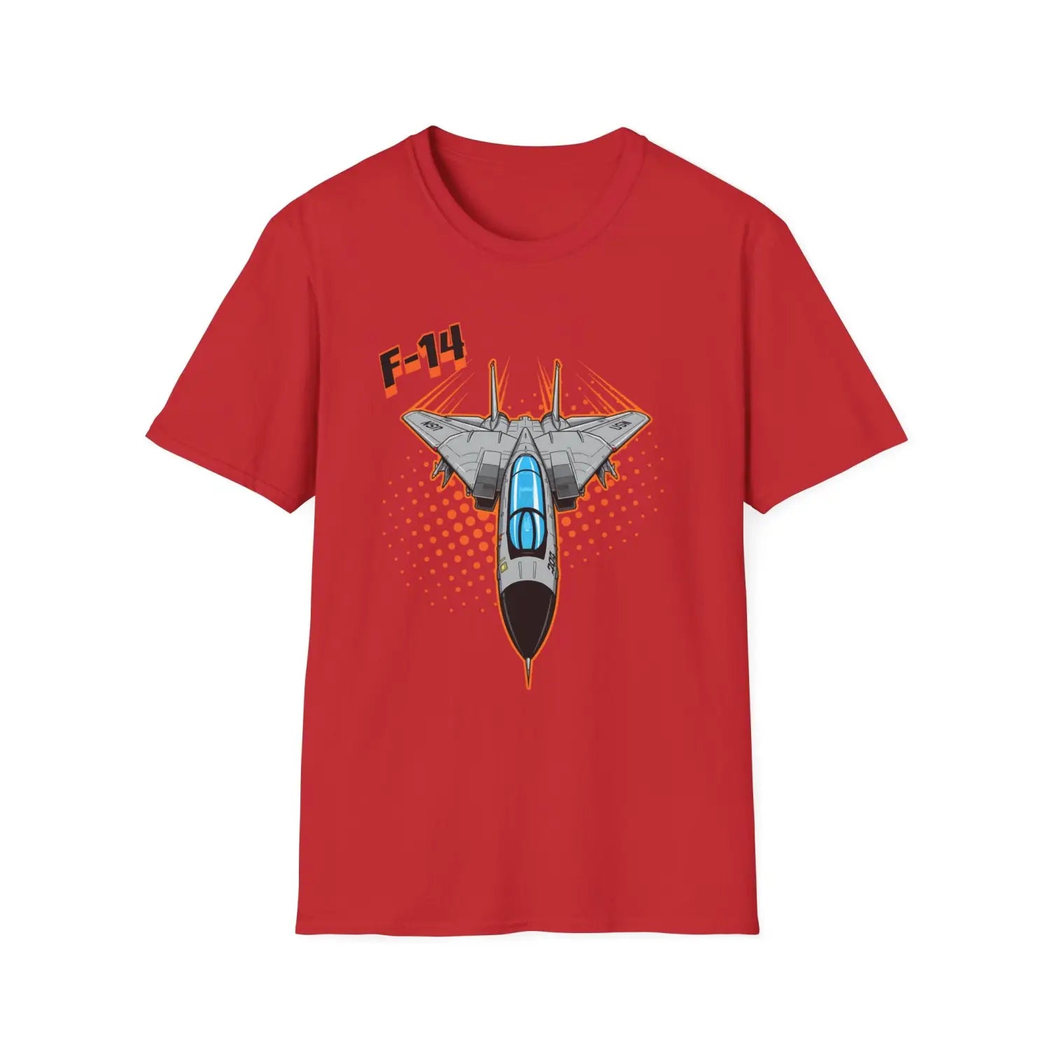 F-14 Tomcat Comic Style T-Shirt - Pilot gifts - WWII warbird t-shirt