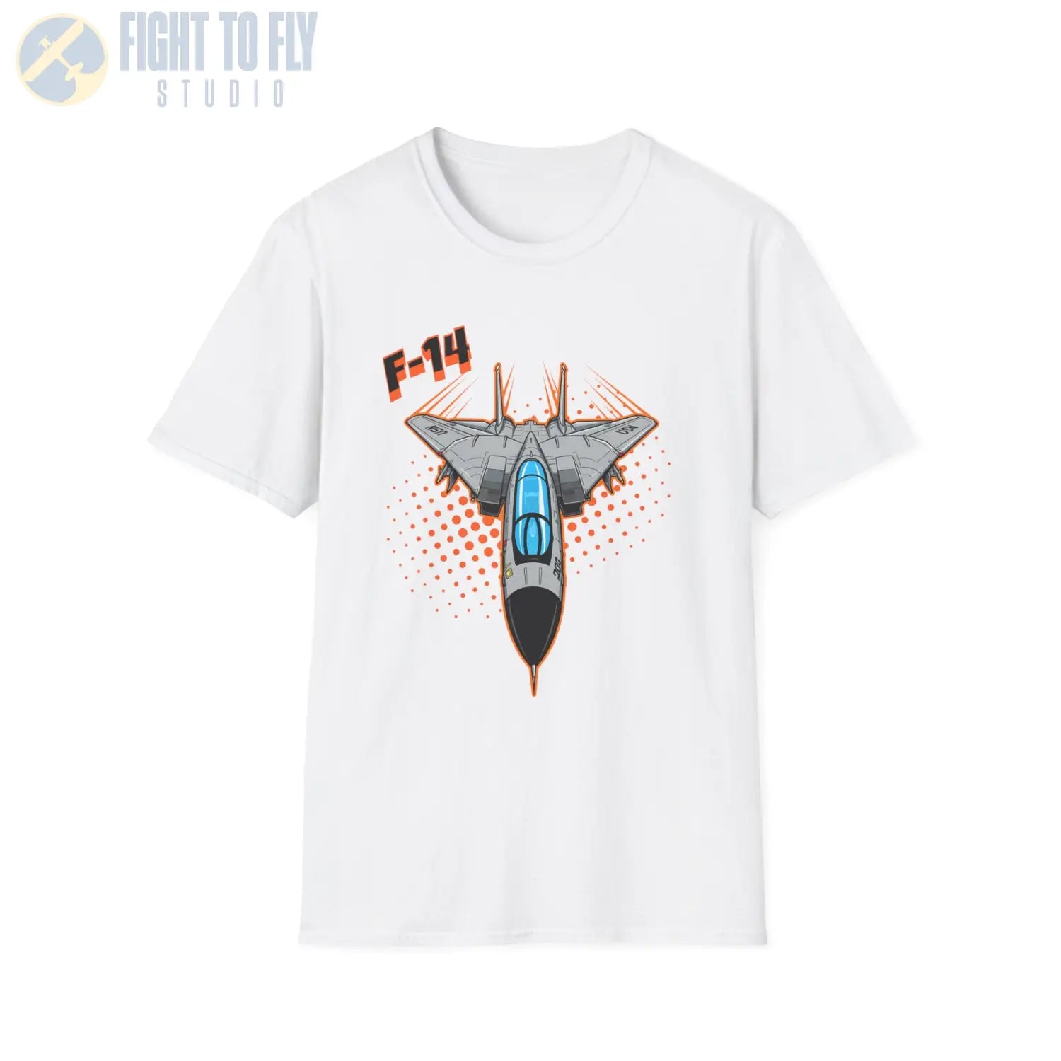 F-14 Tomcat Comic Style T-Shirt - Pilot gifts - WWII warbird t-shirt