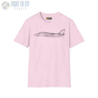 F-14 Tomcat Side View T-Shirt - Pilot gifts - WWII warbird t-shirt