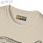 F-14 Tomcat Side View T-Shirt - Pilot gifts - WWII warbird t-shirt