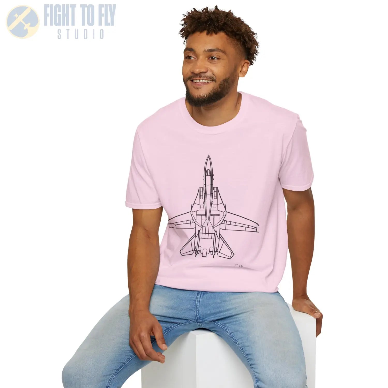 F-14 Tomcat Top View T-Shirt - Pilot gifts - WWII warbird t-shirt