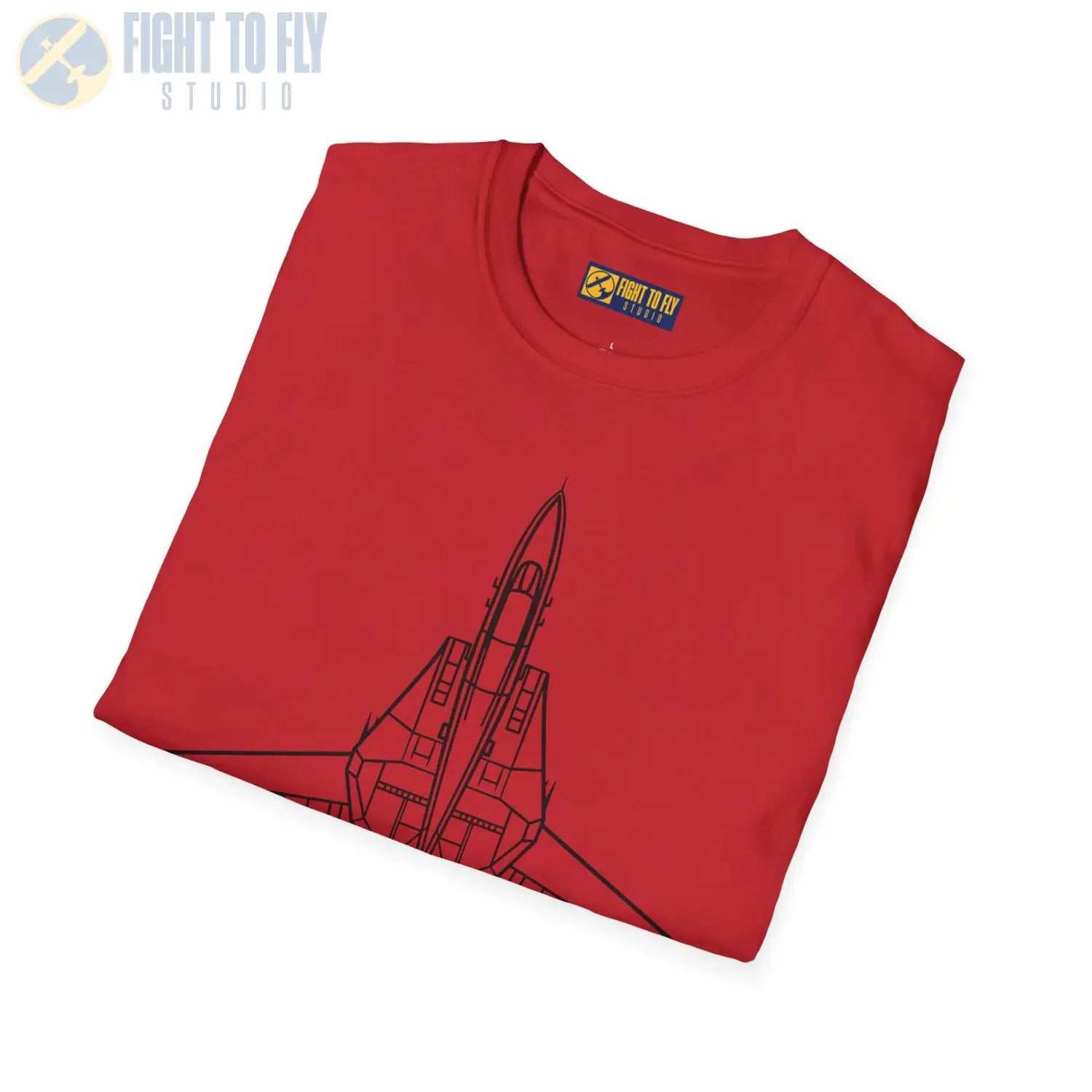 F-14 Tomcat Top View T-Shirt - Pilot gifts - WWII warbird t-shirt