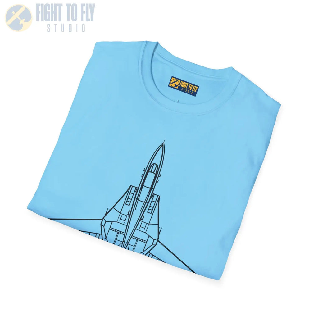 F-14 Tomcat Top View T-Shirt - Pilot gifts - WWII warbird t-shirt