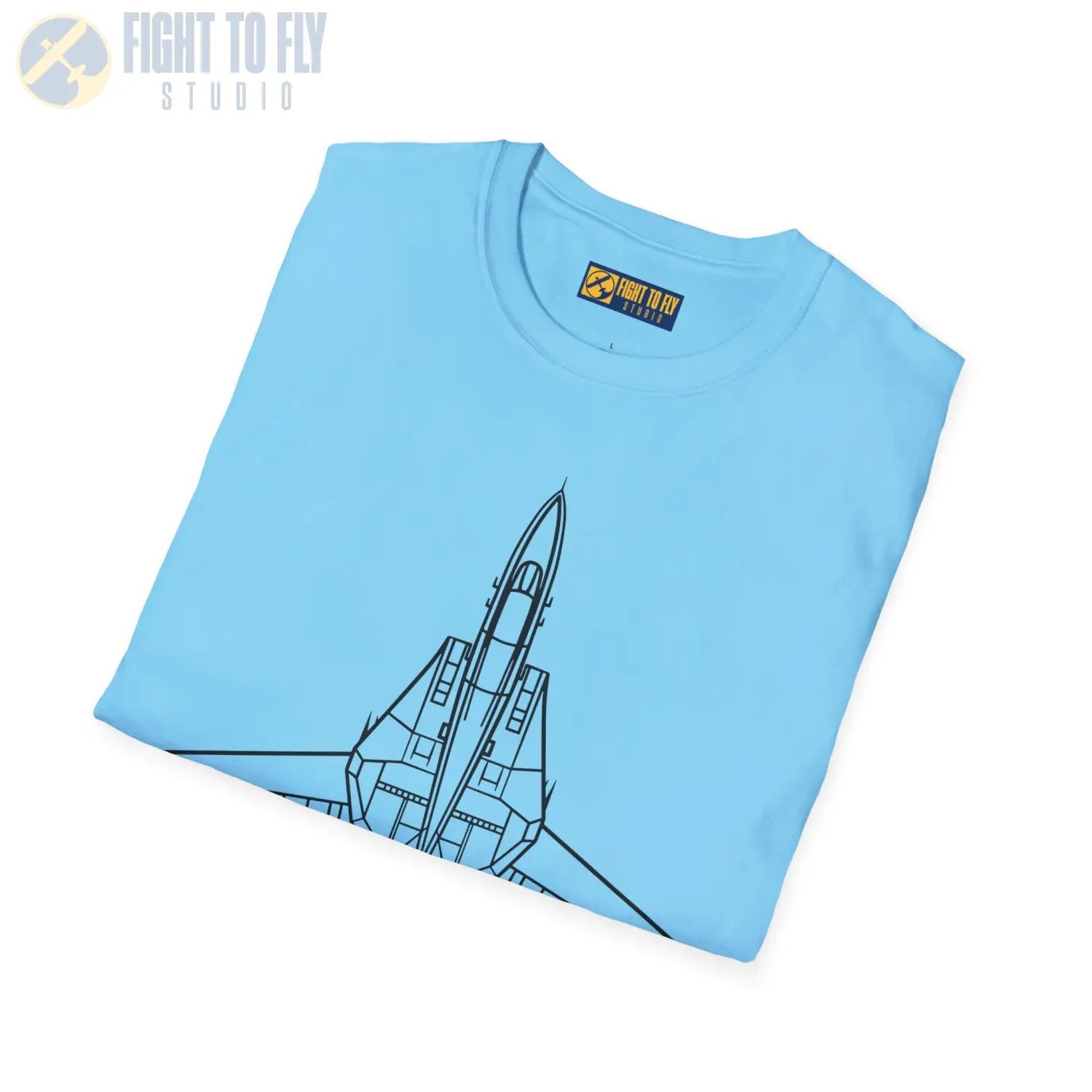F-14 Tomcat Top View T-Shirt - Pilot gifts - WWII warbird t-shirt