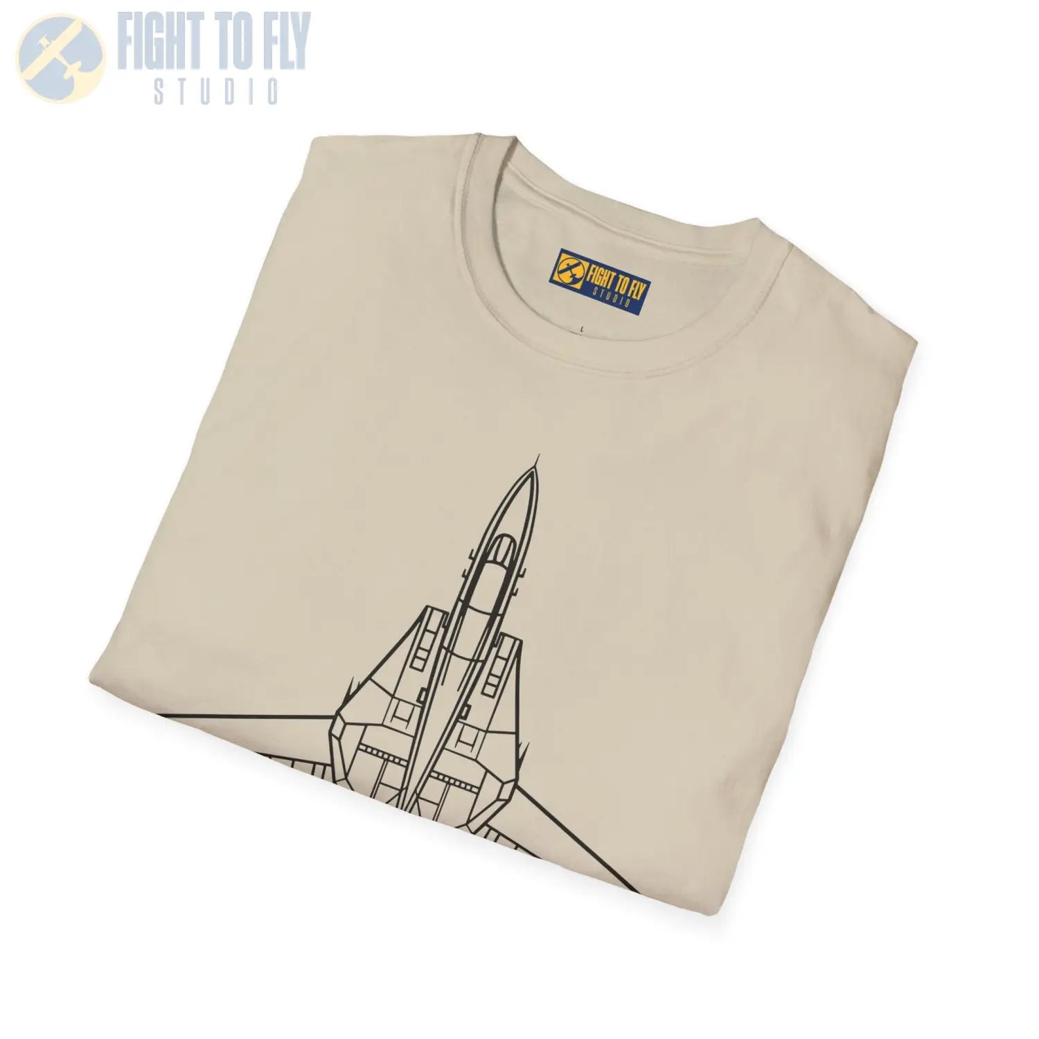F-14 Tomcat Top View T-Shirt - Pilot gifts - WWII warbird t-shirt