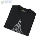 F-14 Tomcat Top View T-Shirt - Pilot gifts - WWII warbird t-shirt