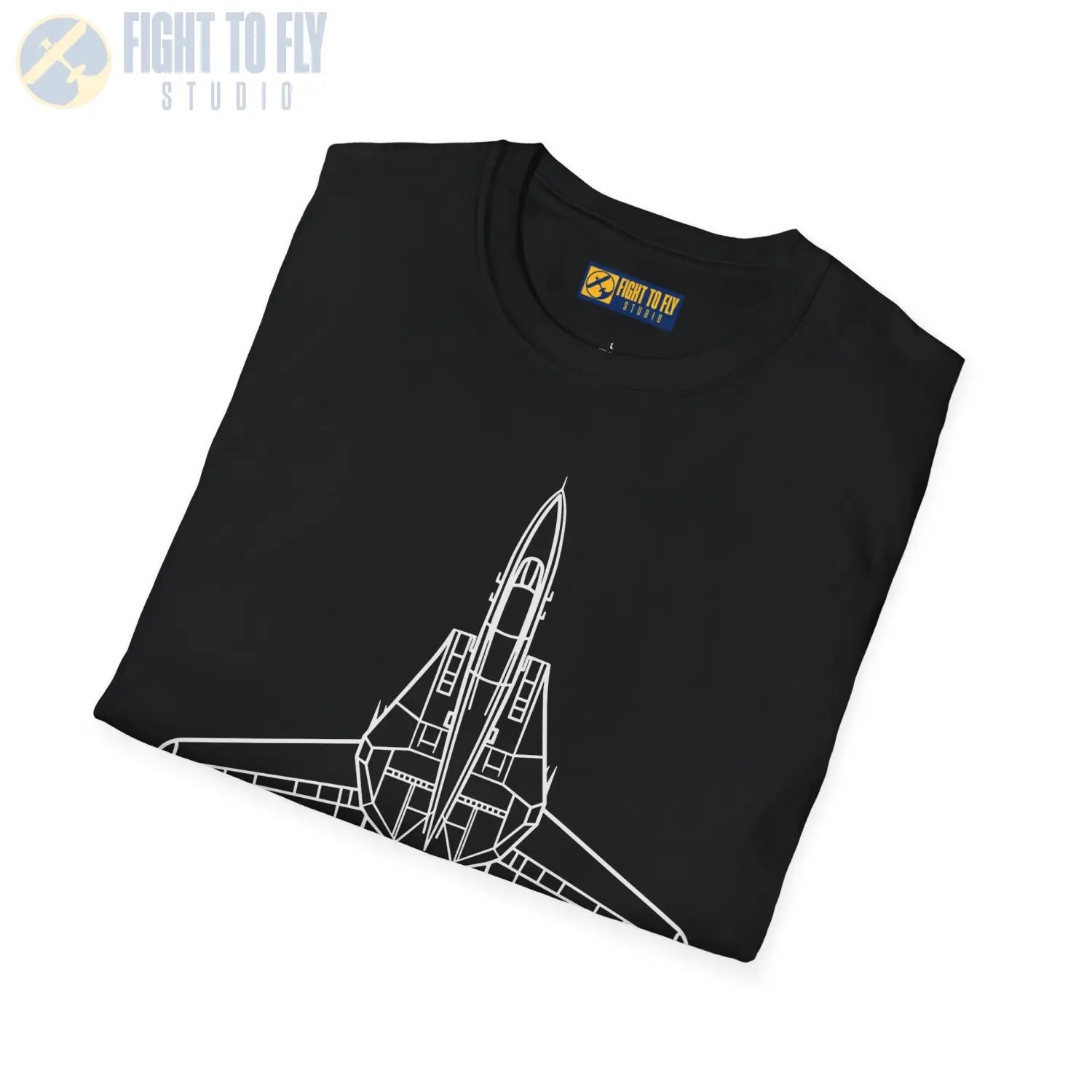 F-14 Tomcat Top View T-Shirt - Pilot gifts - WWII warbird t-shirt