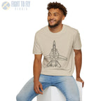 F-14 Tomcat Top View T-Shirt - Pilot gifts - WWII warbird t-shirt