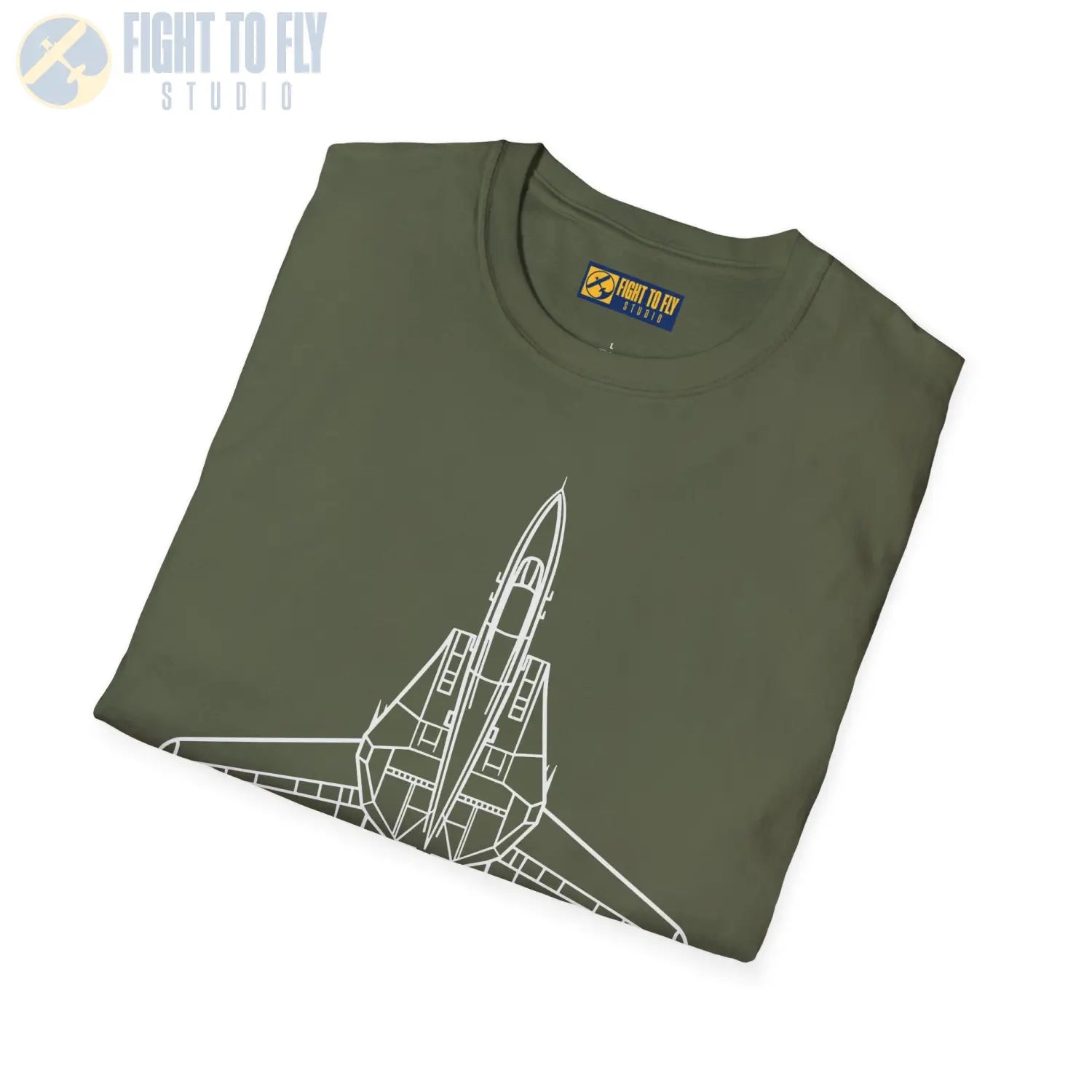 F-14 Tomcat Top View T-Shirt - Pilot gifts - WWII warbird t-shirt