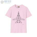 F-14 Tomcat Top View T-Shirt - Pilot gifts - WWII warbird t-shirt