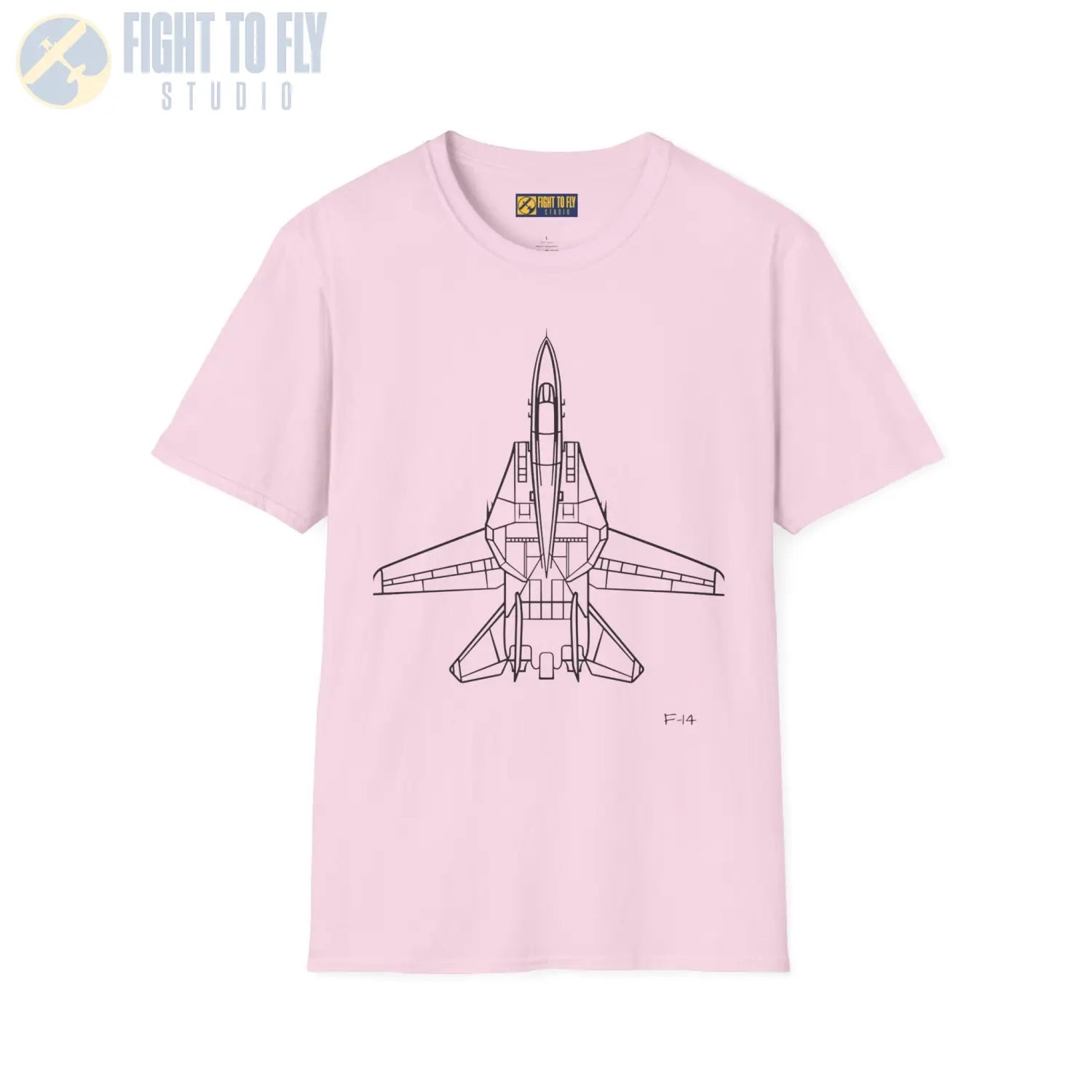 F-14 Tomcat Top View T-Shirt - Pilot gifts - WWII warbird t-shirt