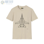 F-14 Tomcat Top View T-Shirt - Pilot gifts - WWII warbird t-shirt