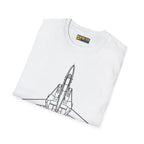 F-14 Tomcat Top View T-Shirt - Pilot gifts - WWII warbird t-shirt