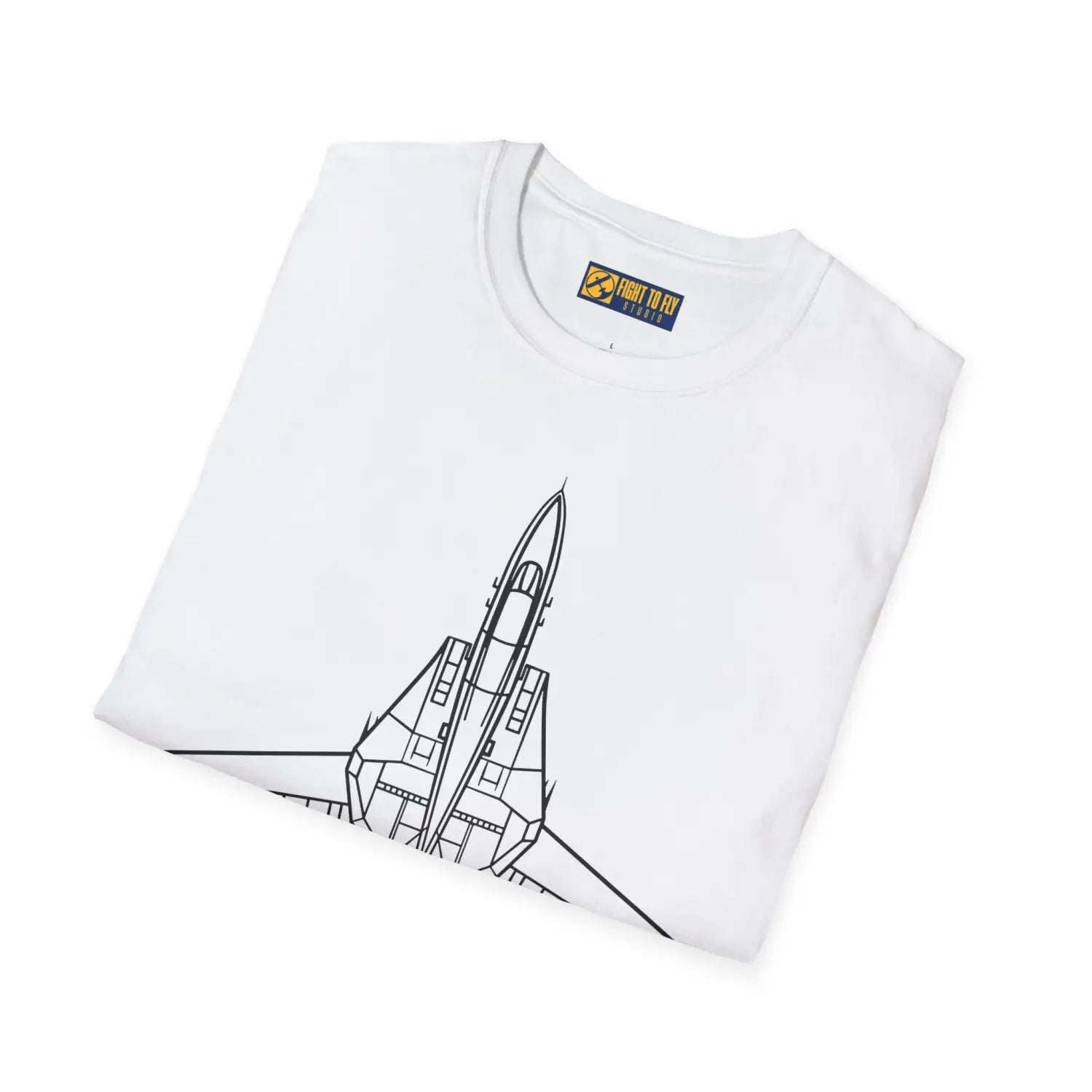 F-14 Tomcat Top View T-Shirt - Pilot gifts - WWII warbird t-shirt