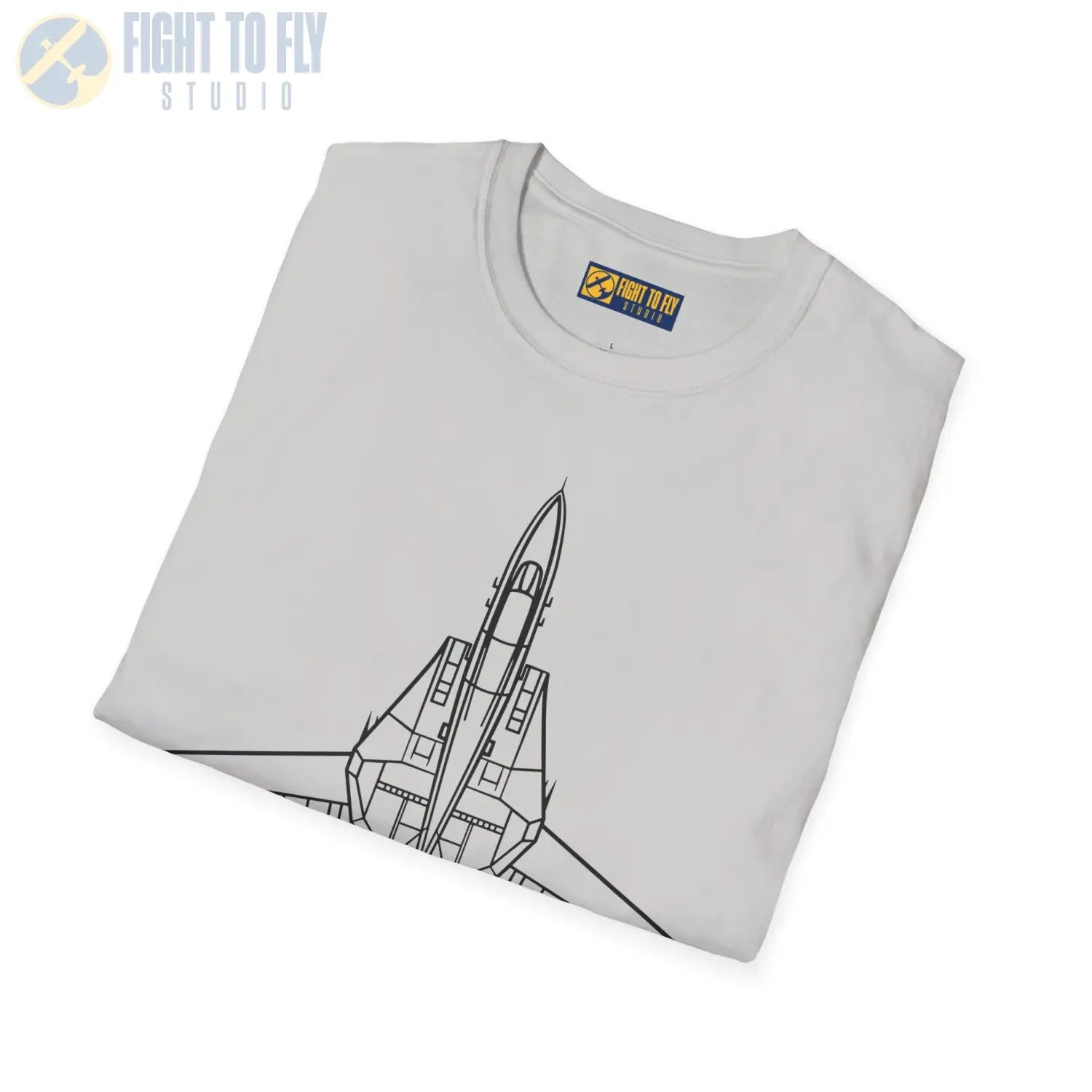 F 14 Tomcat Top View T Shirt Pilot gifts WWII warbird t shirt