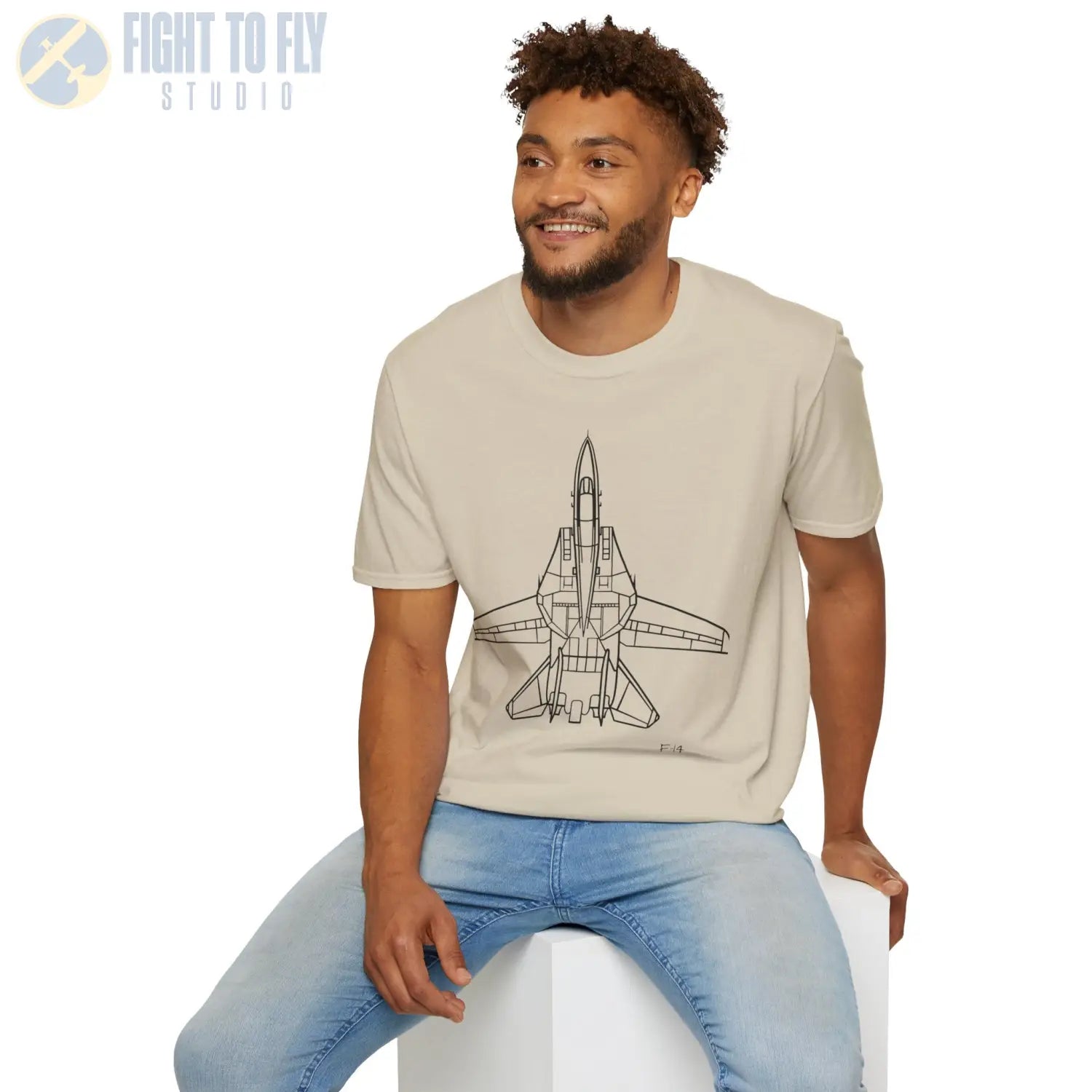 F 14 Tomcat Top View T Shirt Pilot gifts WWII warbird t shirt