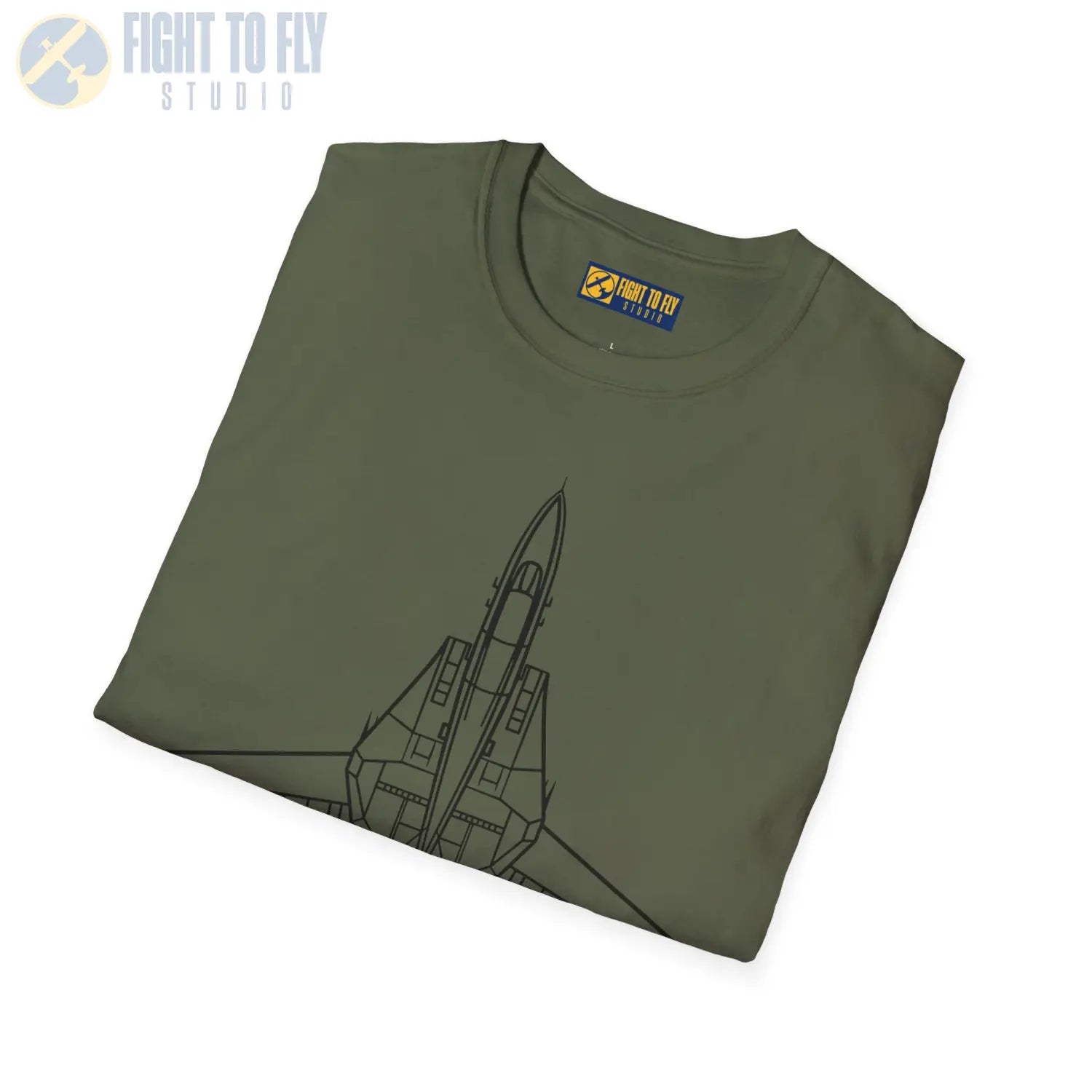 F 14 Tomcat Top View T Shirt Pilot gifts WWII warbird t shirt