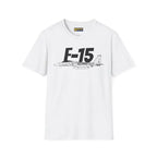 F-15 Eagle Side Profile T-Shirt - Pilot gifts - WWII warbird t-shirt