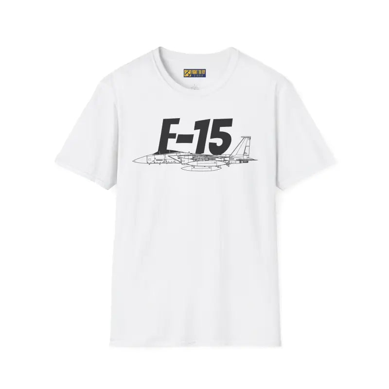 F-15 Side Profile T-Shirt – Twin-Engine Air Superiority Fighter Tee - Pilot gifts - WWII warbird t-shirt