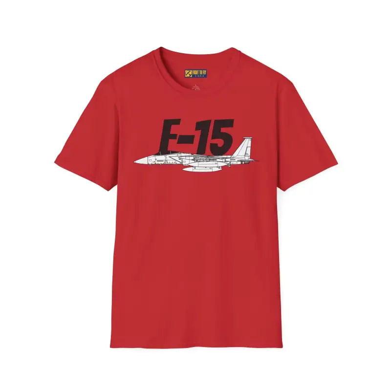 F-15 Side Profile T-Shirt – Twin-Engine Air Superiority Fighter Tee - Pilot gifts - WWII warbird t-shirt