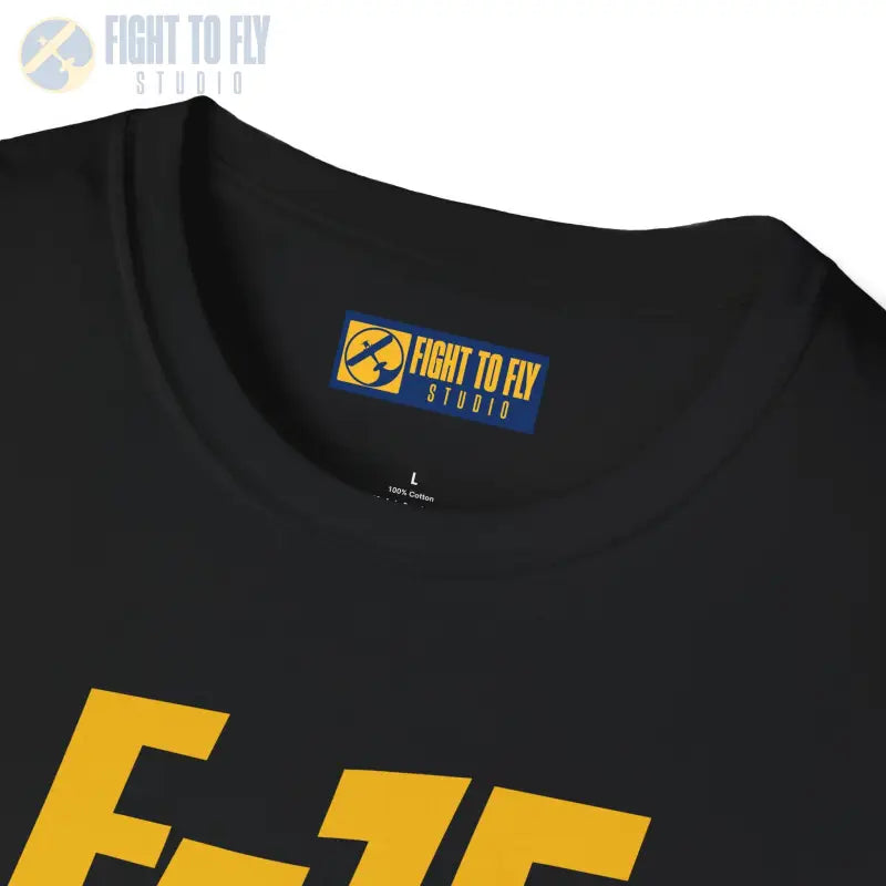 F-15 Side Profile T-Shirt – Twin-Engine Air Superiority Fighter Tee - Pilot gifts - WWII warbird t-shirt