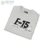 F-15 Eagle Side Profile T-Shirt - Pilot gifts - WWII warbird t-shirt