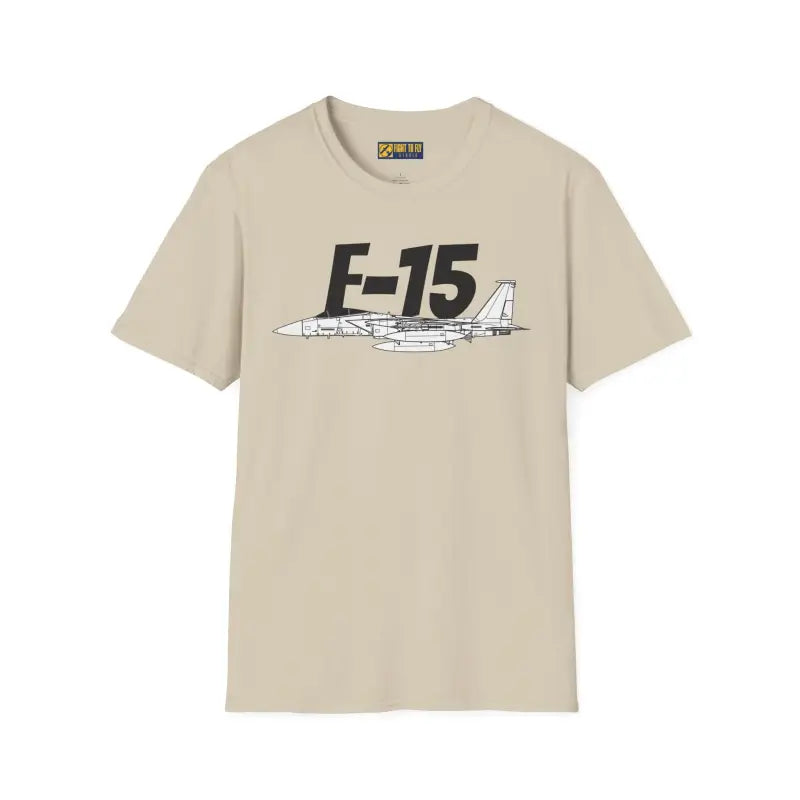 F-15 Side Profile T-Shirt – Twin-Engine Air Superiority Fighter Tee - Pilot gifts - WWII warbird t-shirt