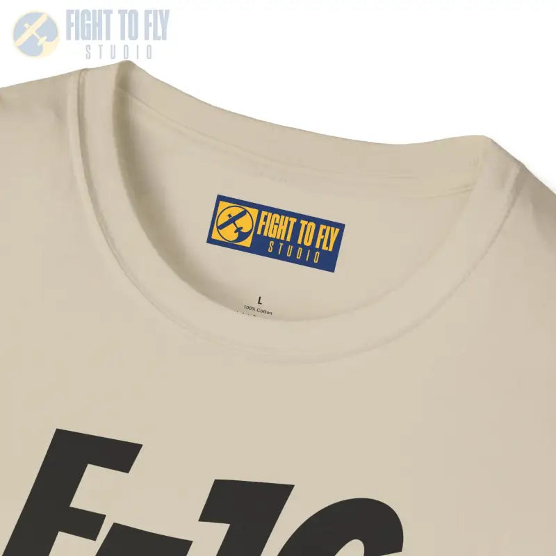 F-16 Falcon Side Profile T-Shirt - Pilot gifts - WWII warbird t-shirt