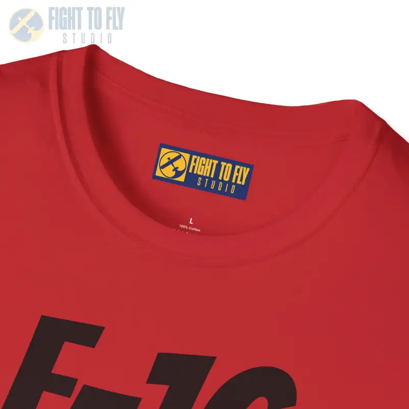 F-16 Falcon Side Profile T-Shirt - Pilot gifts - WWII warbird t-shirt