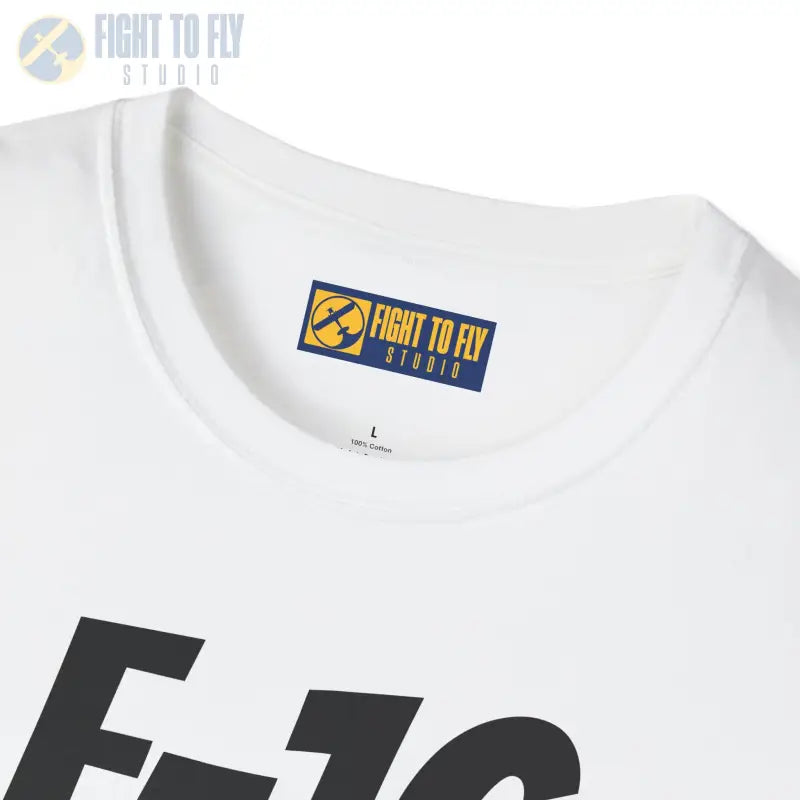 F-16 Falcon Side Profile T-Shirt - Pilot gifts - WWII warbird t-shirt