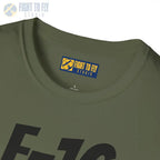 F-16 Falcon Side Profile T-Shirt - Pilot gifts - WWII warbird t-shirt