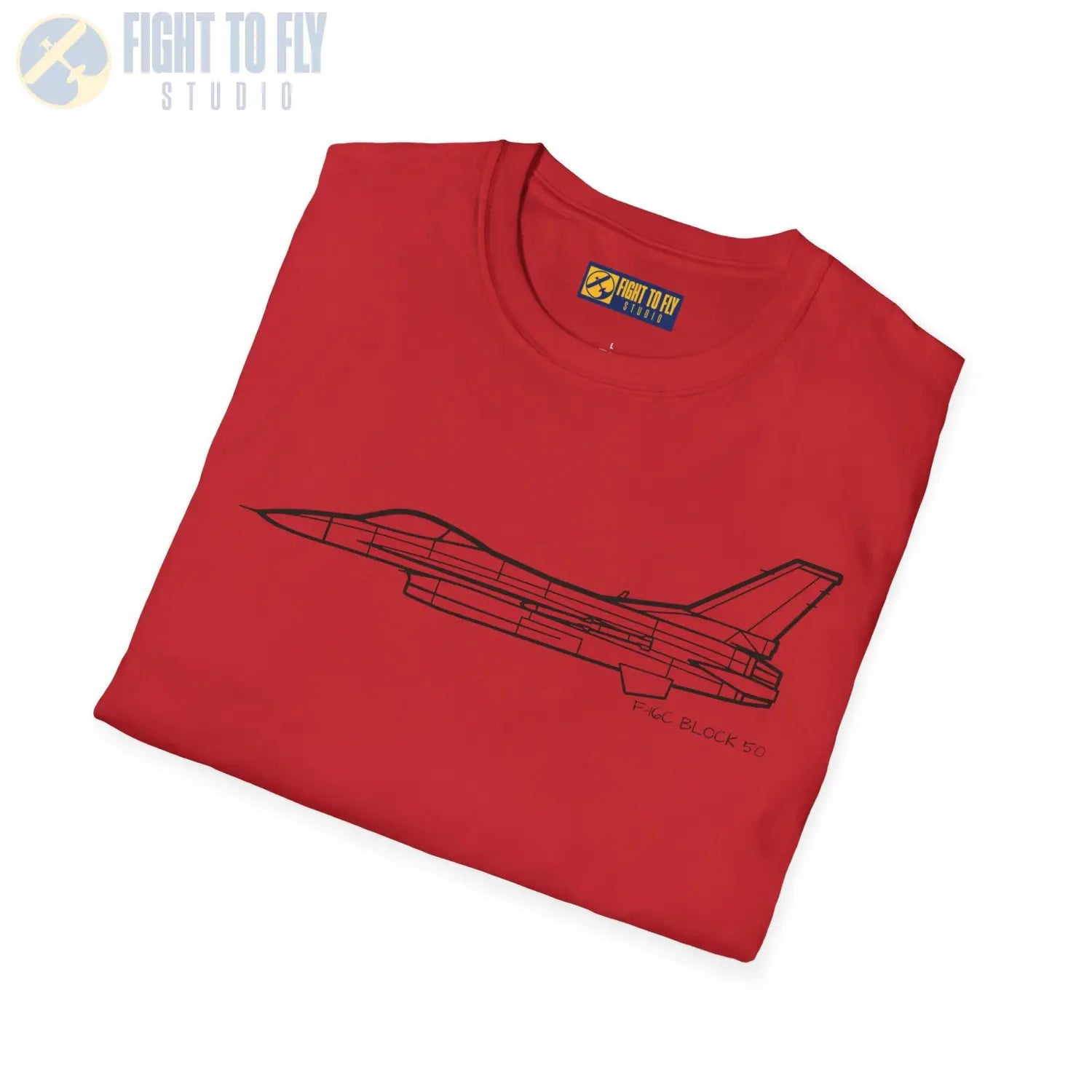 F-16C Falcon Block 50 T-Shirt - Pilot gifts - WWII warbird t-shirt