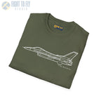 F-16C Falcon Block 50 T-Shirt - Pilot gifts - WWII warbird t-shirt