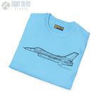 F-16C Falcon Block 50 T-Shirt - Pilot gifts - WWII warbird t-shirt