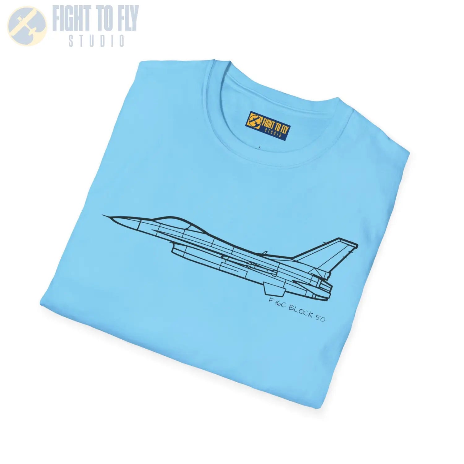 F-16C Falcon Block 50 T-Shirt - Pilot gifts - WWII warbird t-shirt