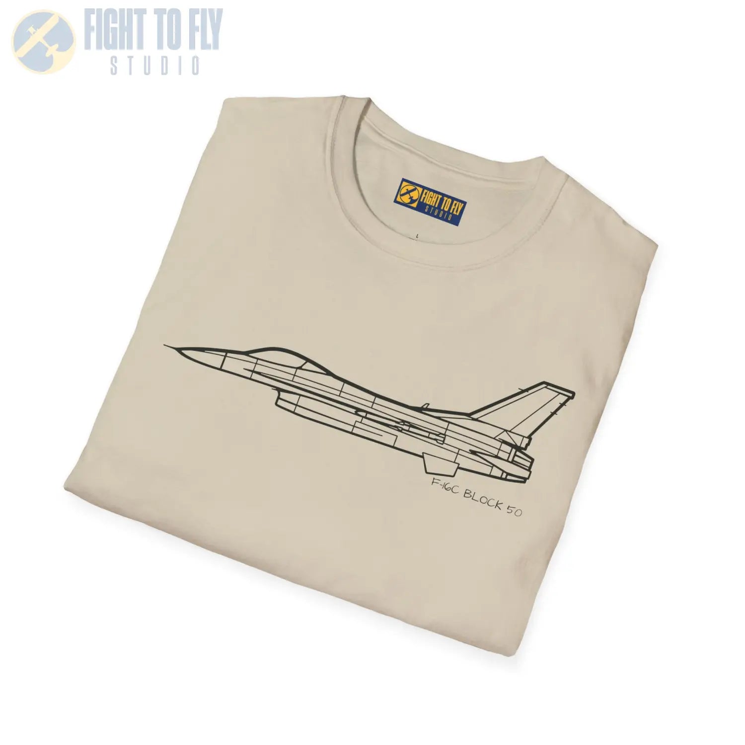 F-16C Falcon Block 50 T-Shirt - Pilot gifts - WWII warbird t-shirt