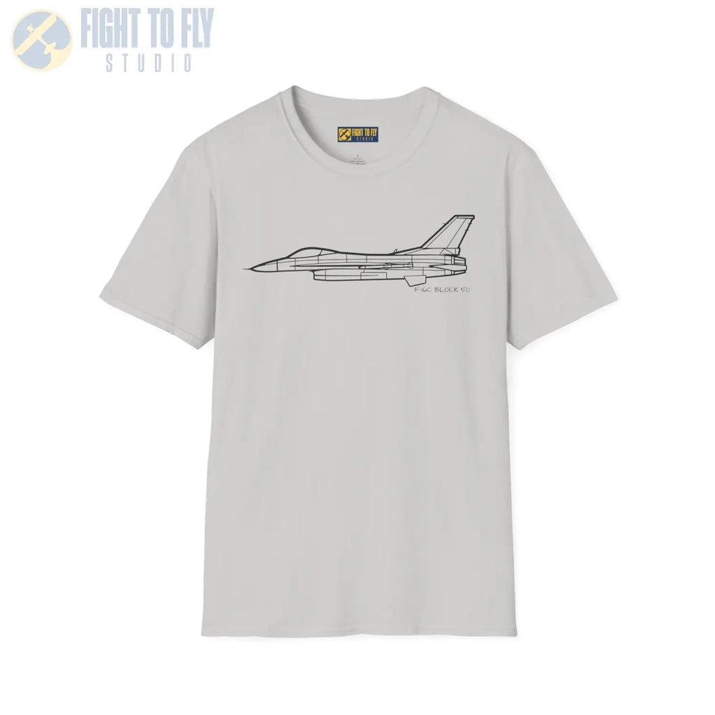 F-16C Falcon Block 50 T-Shirt - Pilot gifts - WWII warbird t-shirt
