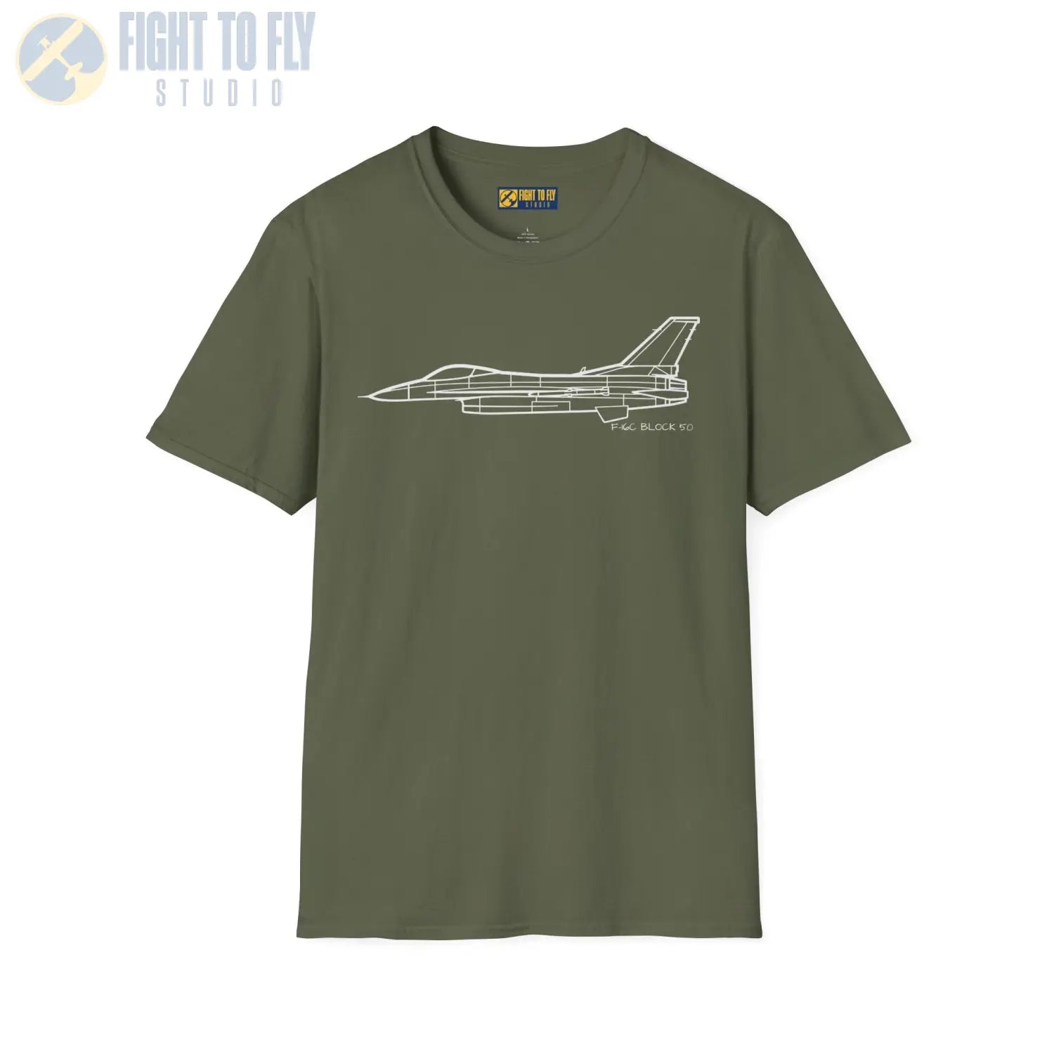 F-16C Falcon Block 50 T-Shirt - Pilot gifts - WWII warbird t-shirt