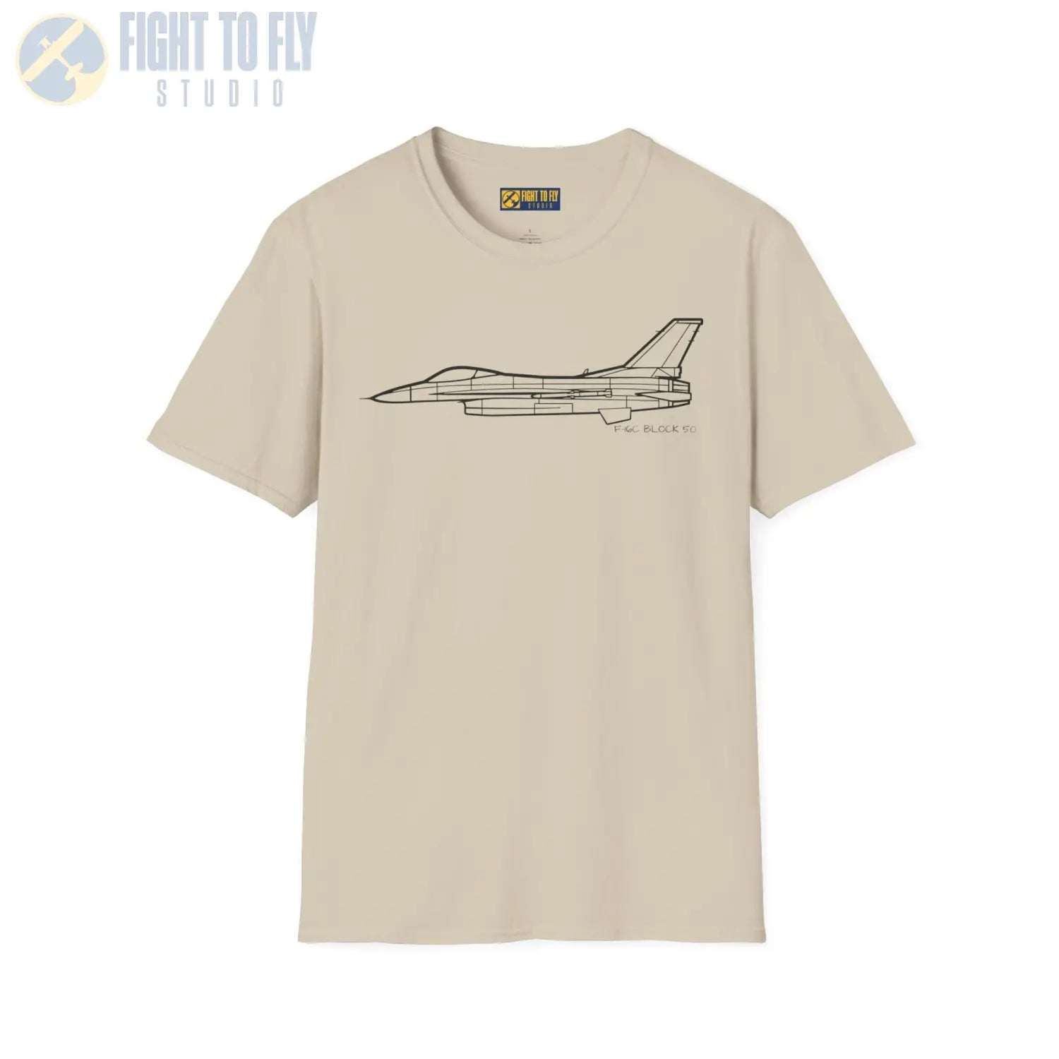 F-16C Falcon Block 50 T-Shirt - Pilot gifts - WWII warbird t-shirt