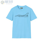 F-16C Falcon Block 50 T-Shirt - Pilot gifts - WWII warbird t-shirt