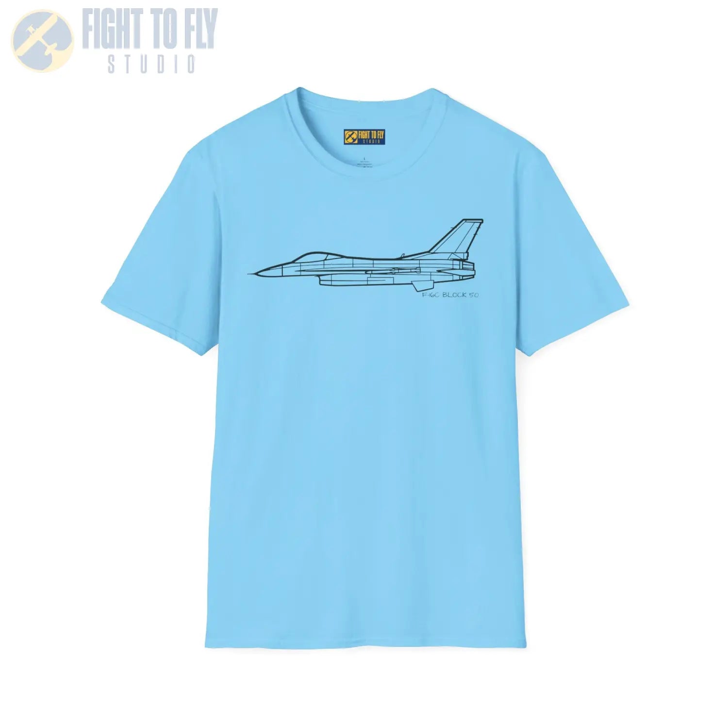 F-16C Falcon Block 50 T-Shirt - Pilot gifts - WWII warbird t-shirt