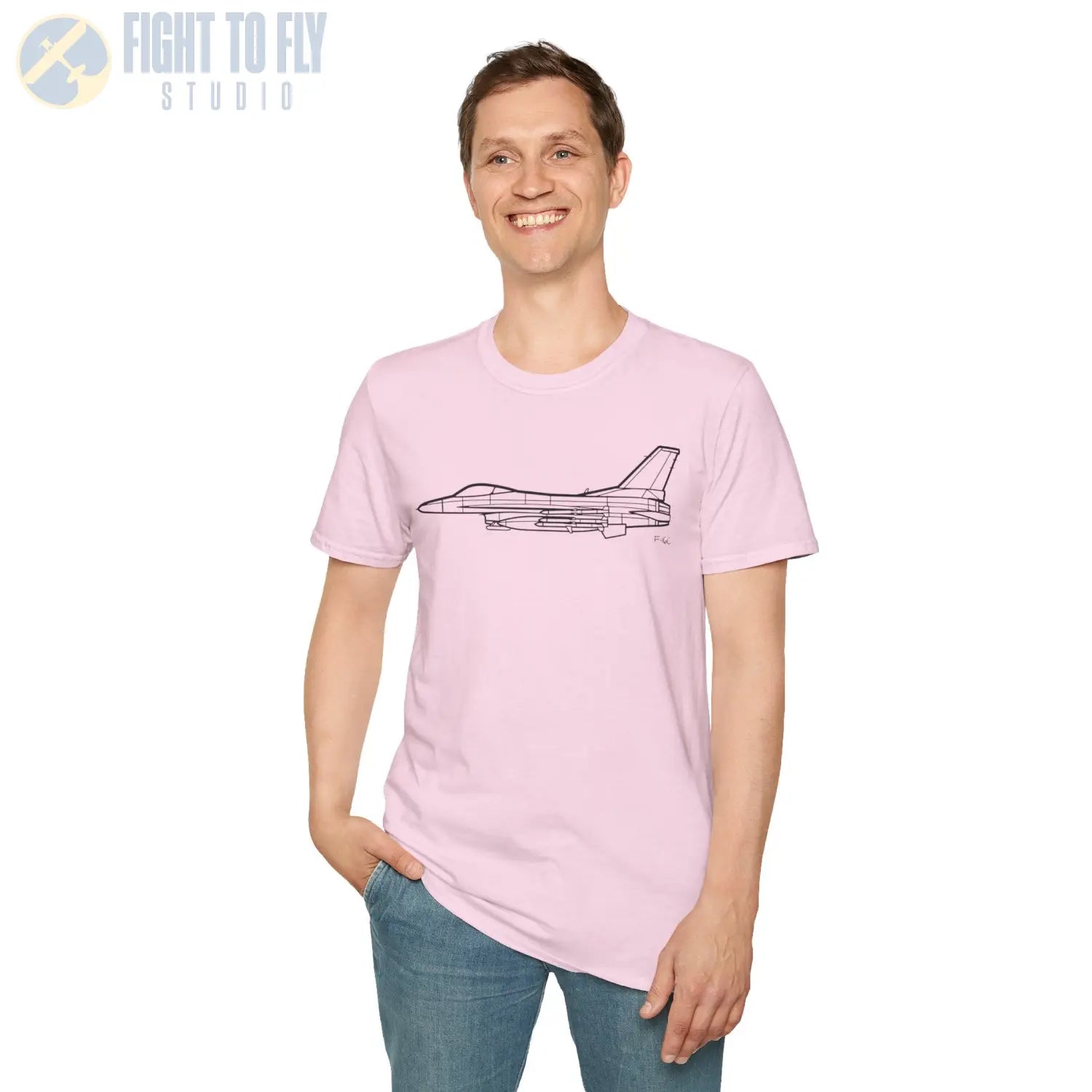 F-16C Falcon T-Shirt - Pilot gifts - WWII warbird t-shirt