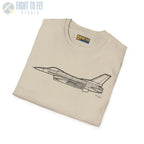 F-16C Falcon T-Shirt - Pilot gifts - WWII warbird t-shirt